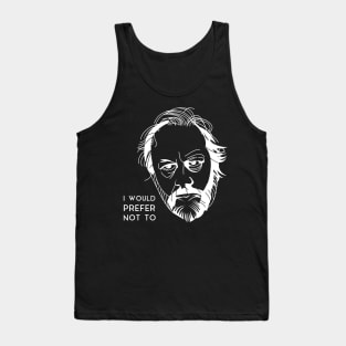 Žižek - I would prefer not to V.4 Tank Top